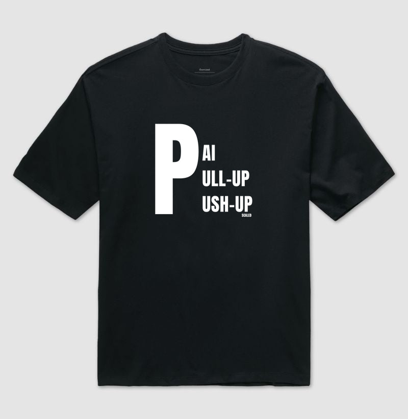 Pai, Pull-up e Push-up - Oversized